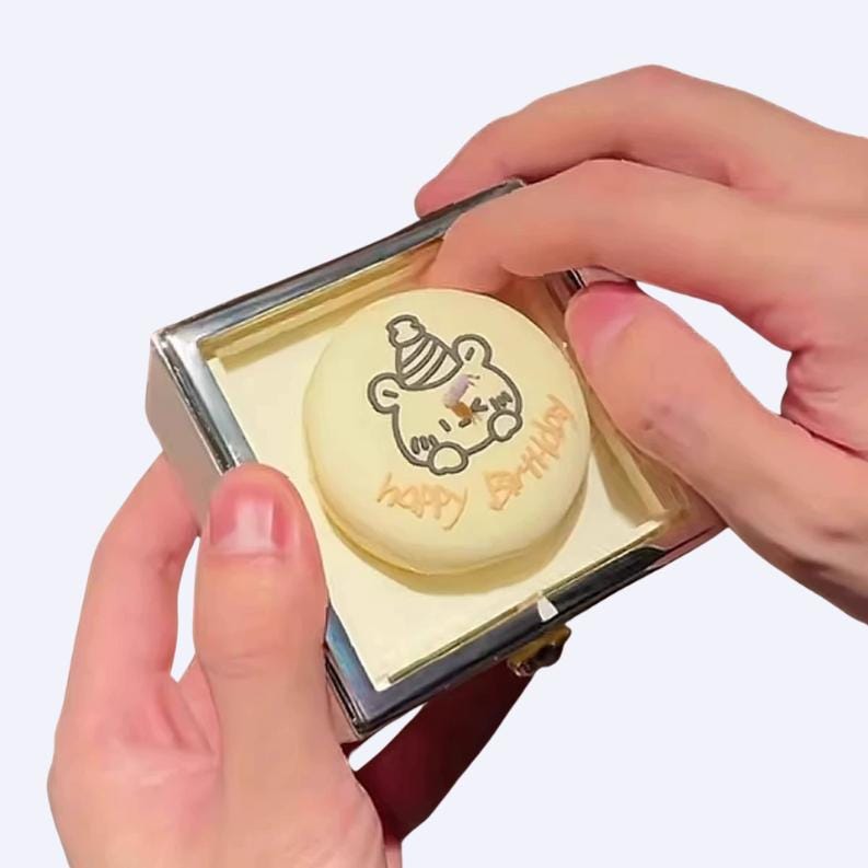 Bear Cake Surprise Box || Free Adjustable Silver Ring Today!!