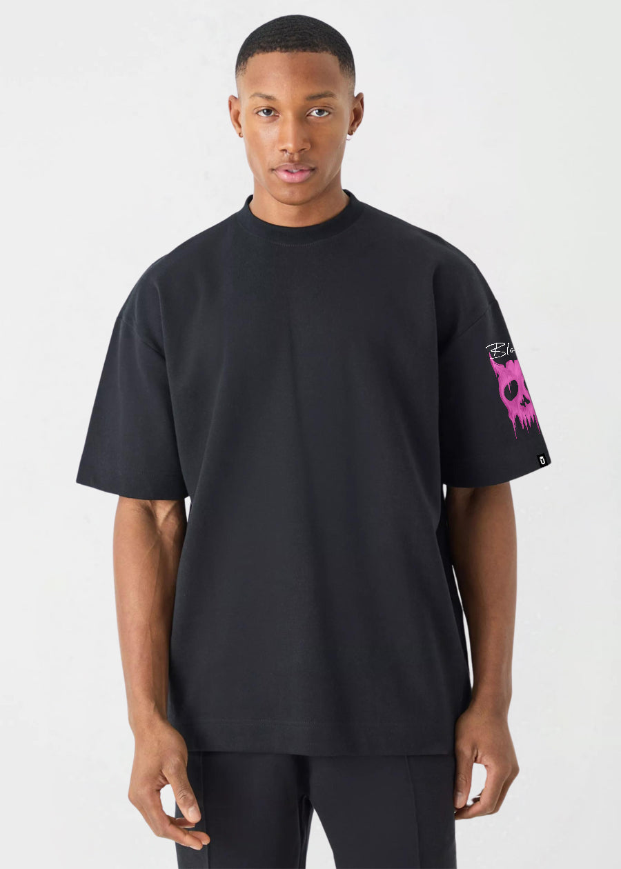 Bloody Men Oversized Printed T-Shirt