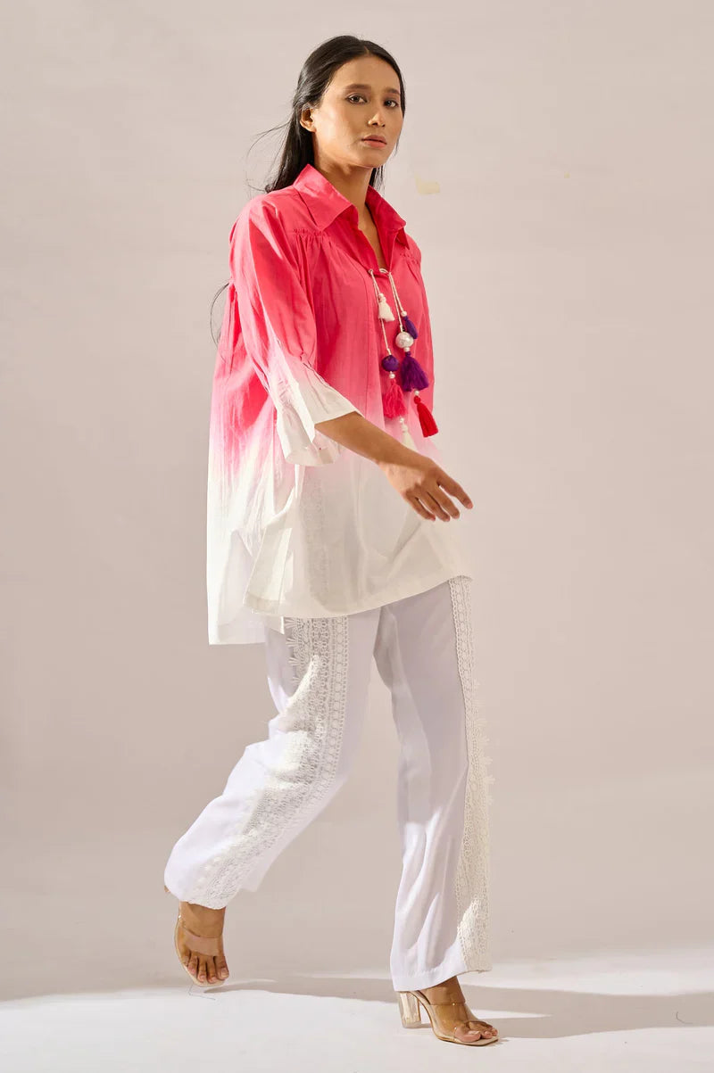 Dipsy ombre cotton top