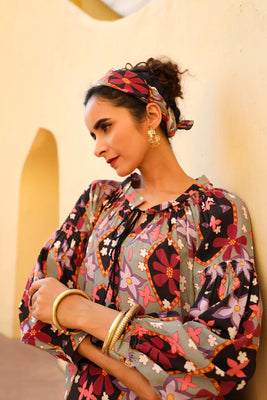 Fiona Tie Neck Top