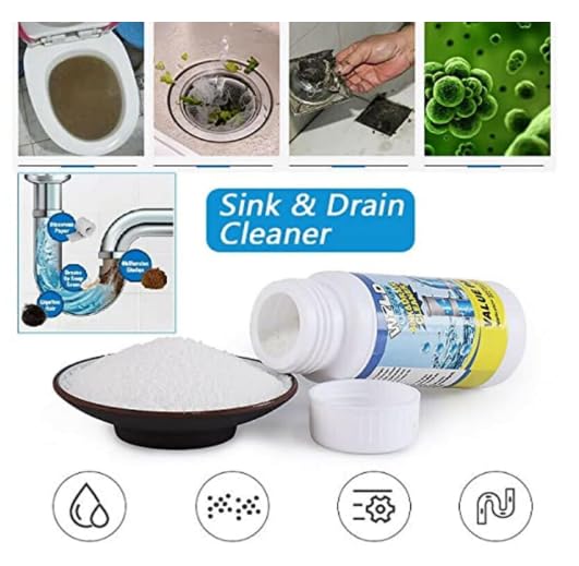 Buy 1 Get 2 Drain Blockage Cleaner Sink Cleaner Powder
