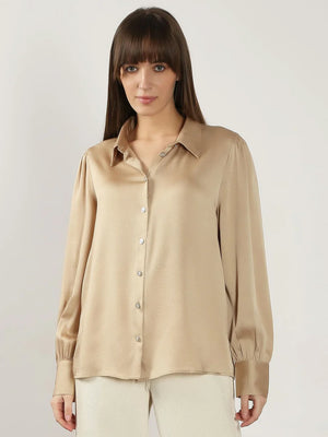 BEIGE SHIRT