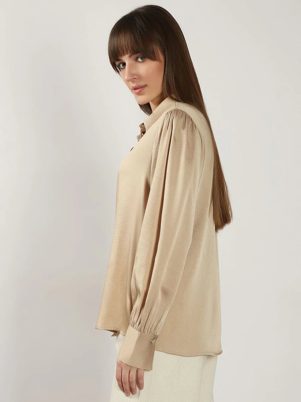 BEIGE SHIRT