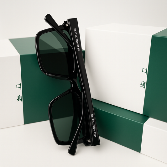 Genius Monster Men’s Square Sunglasses Buy 1 Get 1 Free