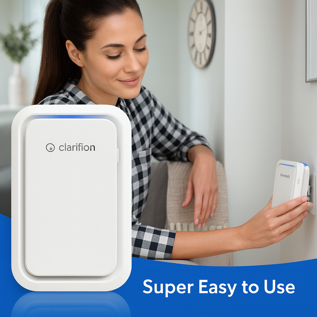 Clarifion Air Purifier - Pocket-Sized Ion Technology Air Cleaner | 96% Energy Efficient | Cash on Delivery | Buy 1 Get 1 FREE Today Only
