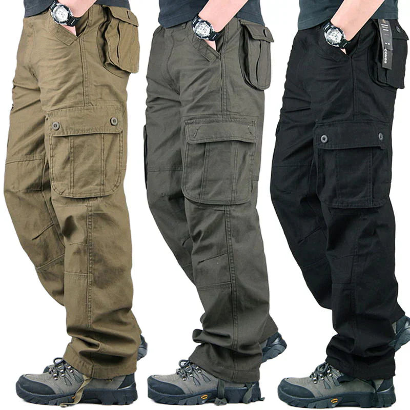 Cargo Hiking Pants For Men Water Resistant (PACK OF 3)