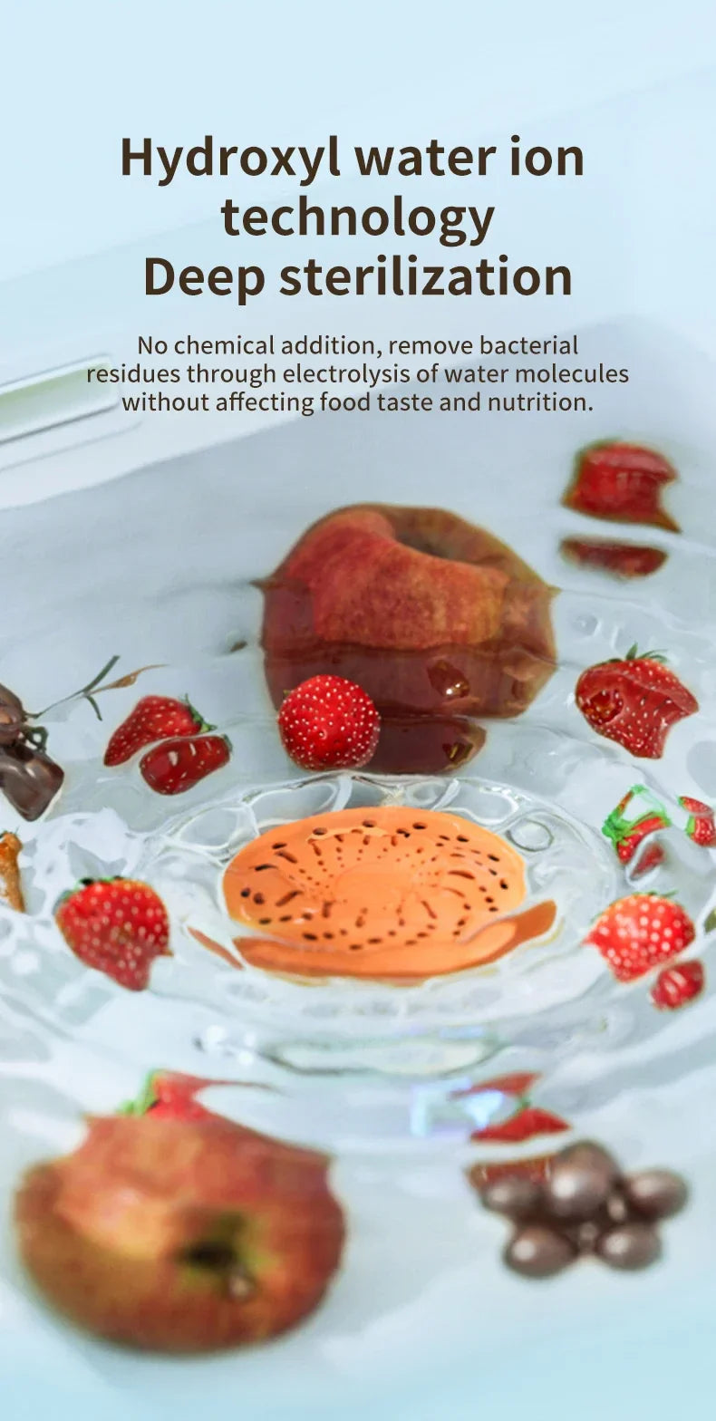 Buy 1 Get 1 Free Automatic Portable Fruit & Vegetable Washer