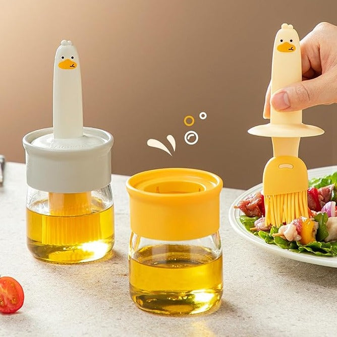 Buy 1 Get 1 Free Silicone Oil Bottle Set