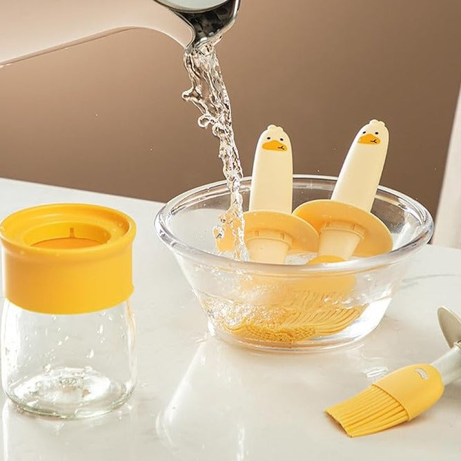 Buy 1 Get 1 Free Silicone Oil Bottle Set